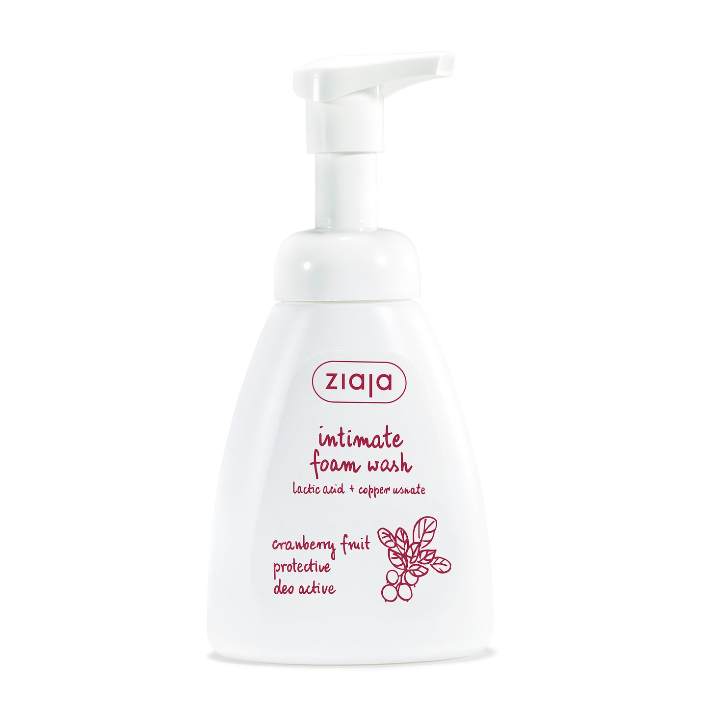 Ziaja Intimate Foam – Protective Cranberry Formula
