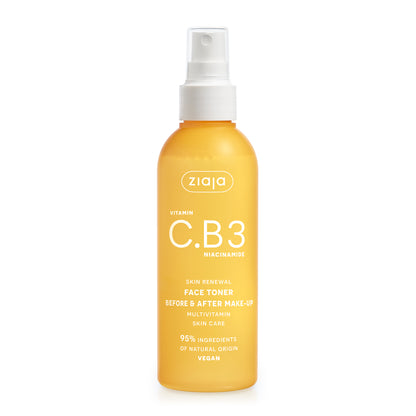 Ziaja Vitamin C.B3 Face Toner 200ml